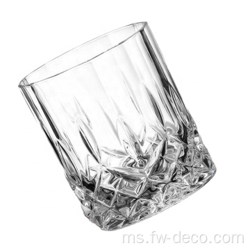 corak kreatif berlian wiski kaca tumbler